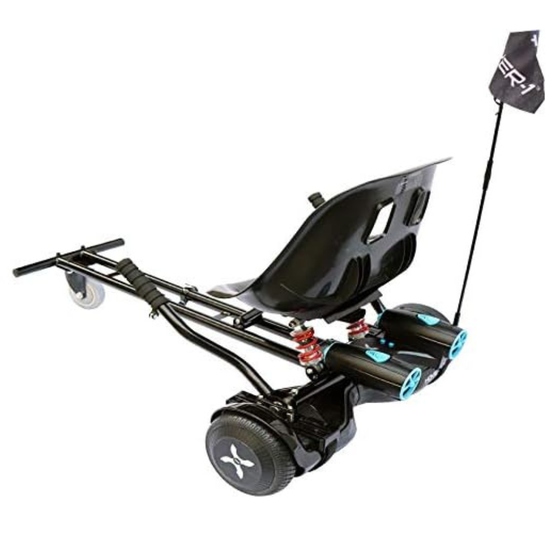 Hover-1 Raptor-1 Hoverboard Go Kart Attachment With LED Lights