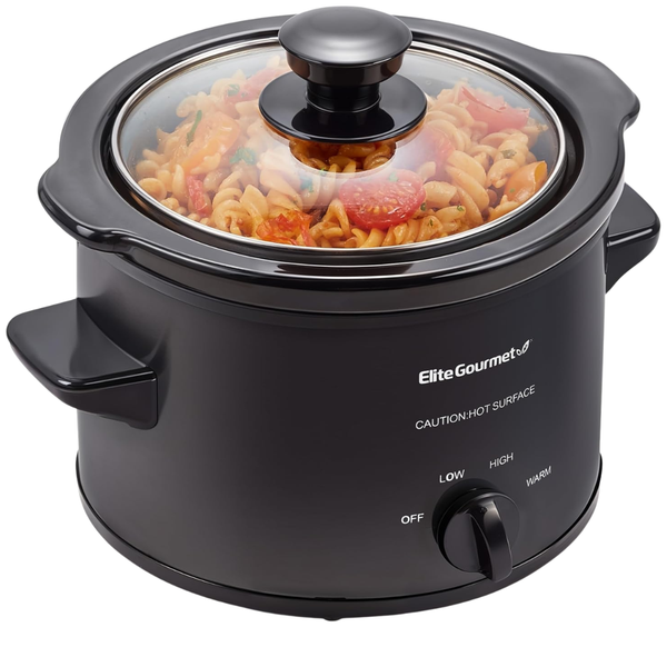1.5 Qt Elite Gourmet Electric Ceramic Slow Cooker