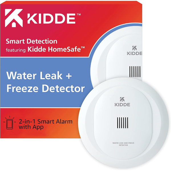Kidde WiFi Smart Water Leak Detector & Freeze Alarm