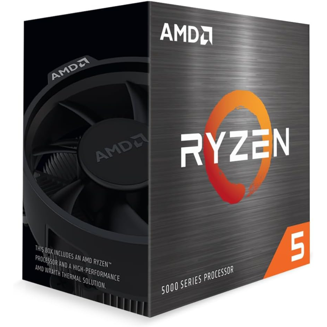 AMD Ryzen 5 5500 3.6 GHz Six-Core AM4 Processor W/ Wraith Stealth Cooler