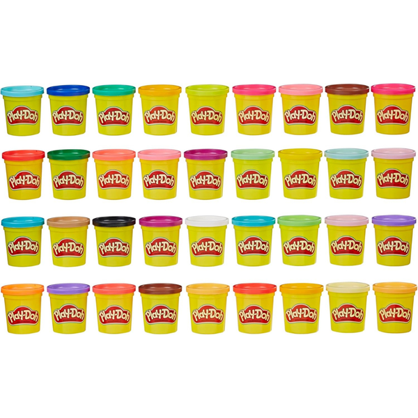 36-Pack 3-Oz Play-Doh Modeling Compound Case