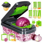 12-in-1 Multifunctional Vegetable Chopper With 7 Blades