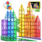 102-Pieces Soyee Compatible Magnetic Tiles Building Blocks STEM Toys