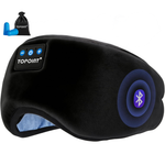 TOPOINT Blackout Sleep Eye Mask With Bluetooth Headphones