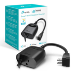 Kasa Smart KP405 IP64 Outdoor Smart Dimmer Plug W/ Wi-Fi