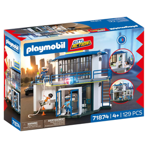 Playmobil Police Station with Investigation Room