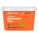 78-Count Amazon Basics Dishwasher Detergent Pacs