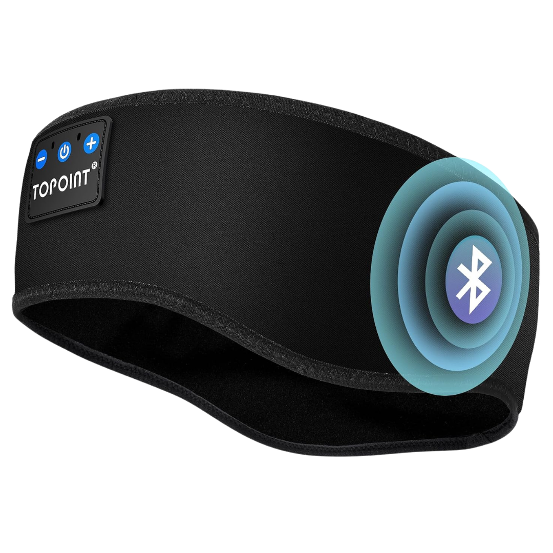 Topoint Bluetooth 5.4 Sleep & Sports Headband Headphones