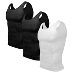 3-Pack Odoland Men's Compression Tank Top (2 Colors)