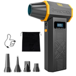 KKH Portable Electric Air Duster With LED Light