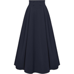 Scarlet Darkness Women's High-Waisted A-Line Maxi Skirt (Various)