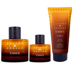 3-Piece Joseph Abboud Men's Ember EDP Spray Gift Set