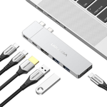 VENTION 6-in-2 Detachable Magnetic USB-C Hub For Apple W/ 140PD, 80Gbps, 4K@240Hz