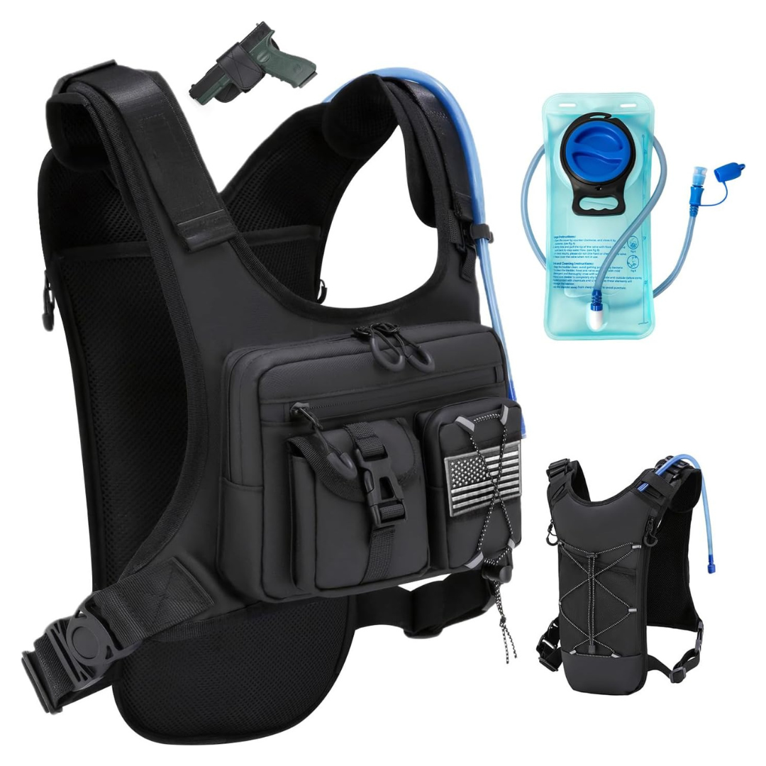 Criuage USA Patent Running Hydration Vest Backpack