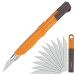 11-Piece Mulwark Box Cutter Retractable Utility Knife Set