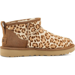 UGG Women's Classic Ultra Mini Plains Boots (Felicity Leopard Jasmine)