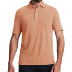 M MAELREG Men's Cotton Blend Golf Polo Shirts With Pocket (various)