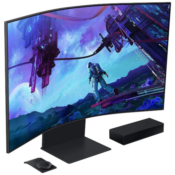 55" Samsung Odyssey Ark 2nd Gen Curved 4K UHD 165Hz 1ms HDR Freesync Gaming Monitor