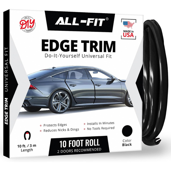 All-Fit 10' Automotive Car Door Edge Protector (Various)