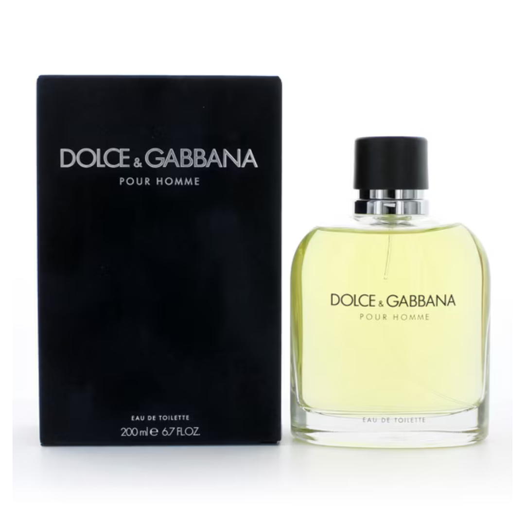 6.7oz (M) Dolce & Gabbana Pour Homme Men's Eau De Toilette