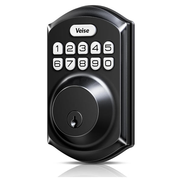Keyless Electronic Entry Deadbolt - Matte Black