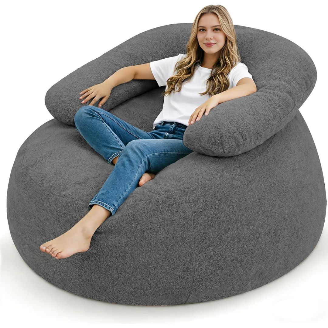 Giant Ultra Soft Bean Bag Chair With Filler