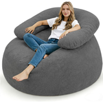 Giant Ultra Soft Bean Bag Chair With Filler