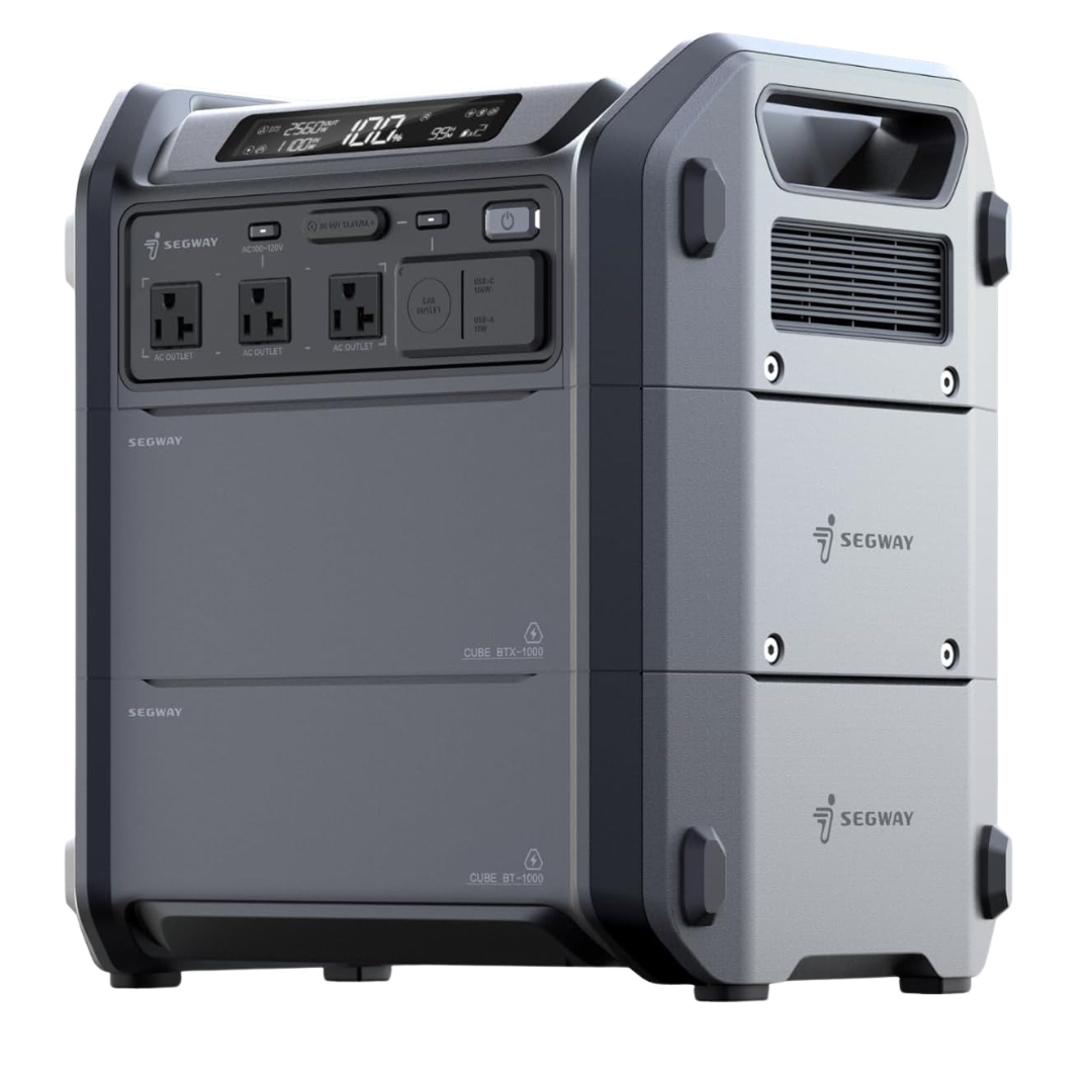 Segway Cube 2000 2048Wh LiFePO4 Portable Power Station