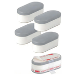 5-Pack Heavy-duty Toilet Seat Bumpers