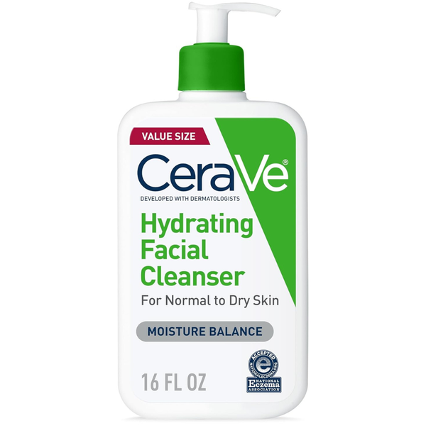 16-Oz CeraVe Hydrating Cleanser Fragrance Free Face Wash