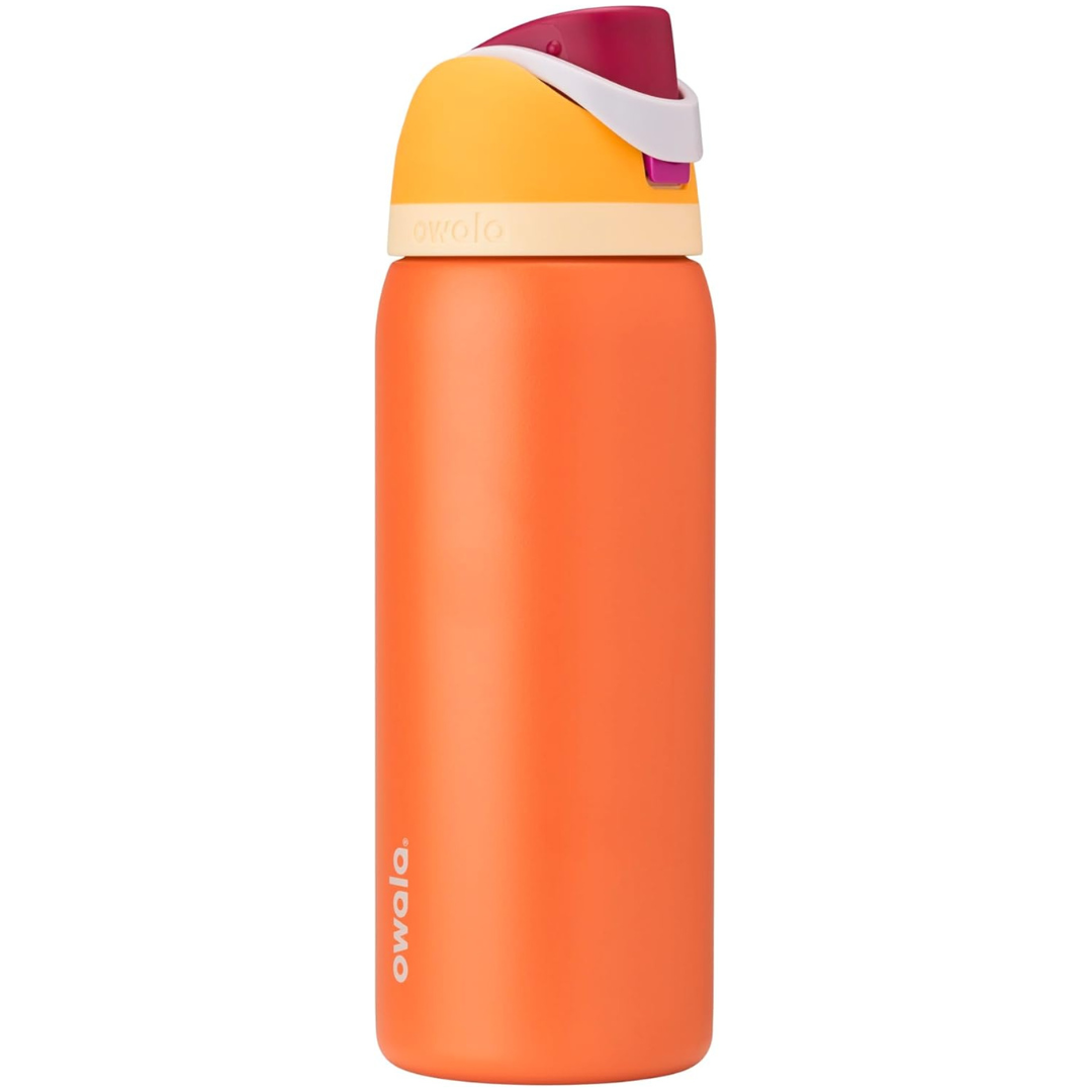 32-Oz Owala FreeSip Stainless Steel Water Bottle