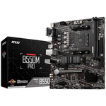 MSI PRO B550M-P AM4 AMD B550 Micro ATX Motherboard