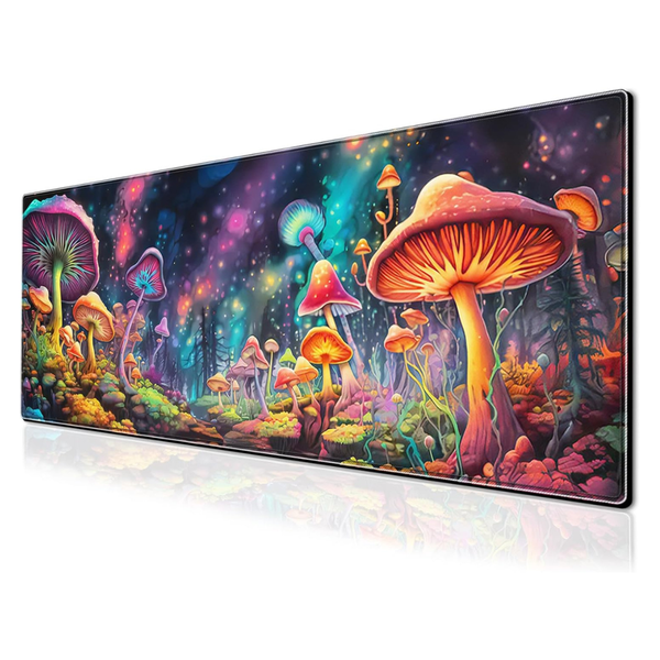 Large Non-Slip Rubber Base Mushroom Mouse Pad