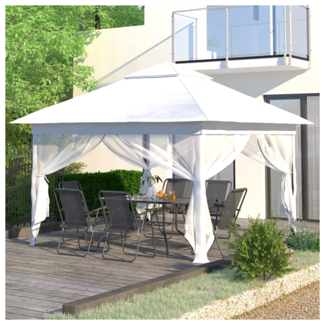 11ft X 11ft Ainfox Outdoor Patio Pop Up Canopy Gazebo