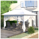 11ft X 11ft Ainfox Outdoor Patio Pop Up Canopy Gazebo