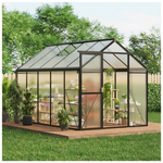 6ft X 10ft Polycarbonate Greenhouse With Roof Vent