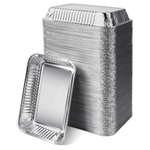50-Count Ficlic Disposable Grill Drip Pans (8.66" X 6.1")