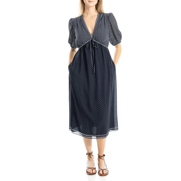 Max Studio Women's Babydoll Midi Dress