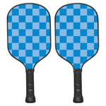 2-Pack Jill & Ally Vegan Leather PU Grip Pickleball Paddles