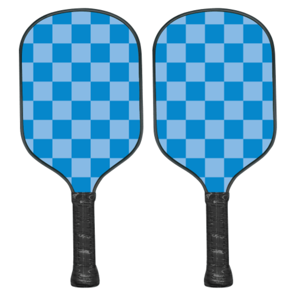 2-Pack Jill & Ally Vegan Leather PU Grip Pickleball Paddles