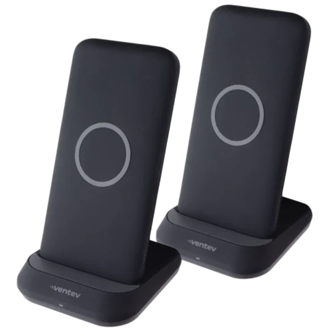 2-Pack Ventev 10,000mah Wireless Power Bank & Charge Stand