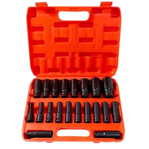 20-Piece 1/2" Drive Deep Impact Socket Set