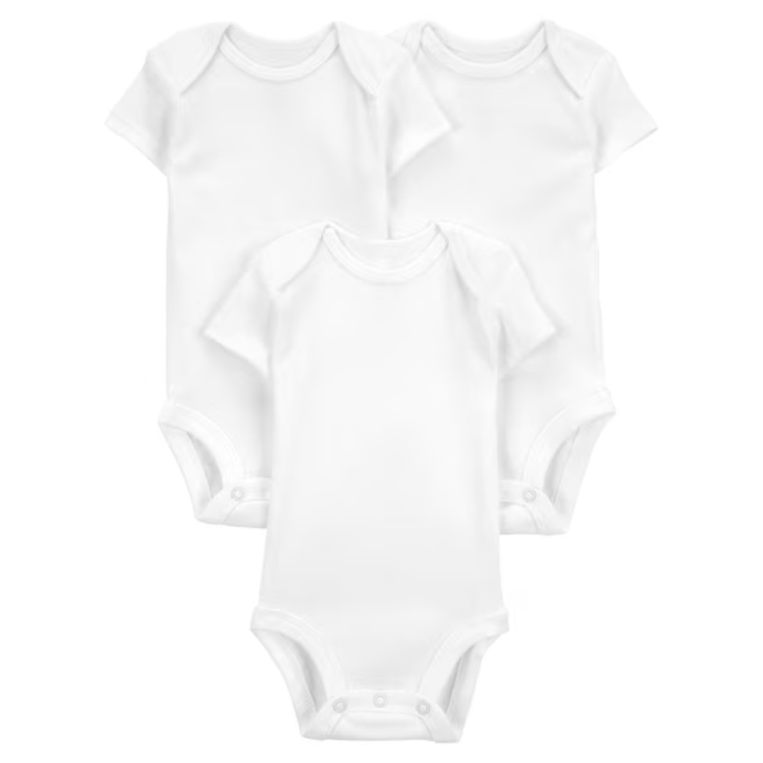 3-Pack Carter's Child Of Mine Baby Unisex Bodysuits