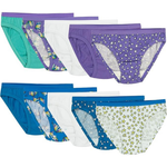 10-Pack Fruit Of The Loom Girls' Little Cotton Bikini Underwear