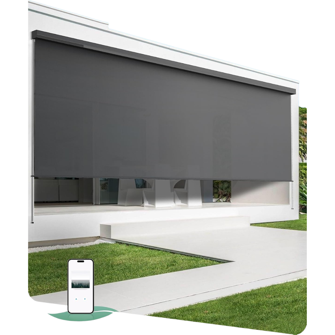 XL Motorized Solar Electric Blinds