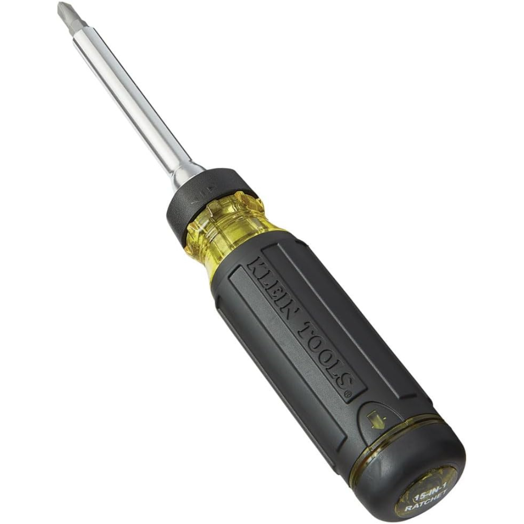 Klein Tools 15-in-1 Multi-bit Ratcheting Screwdriver