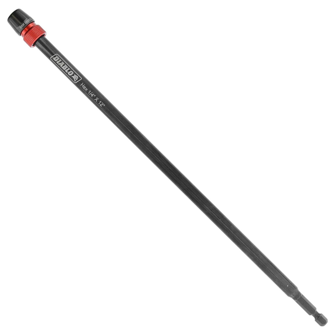 Diablo 1/4" X 12" Universal Extension For Impact & Drill Drivers
