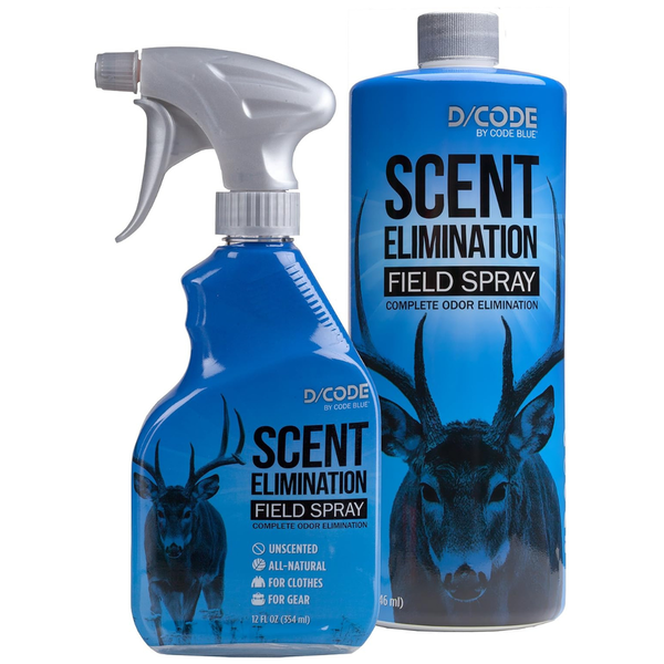 Code Blue Scent Elimination Field Spray (12oz + 32oz Refill)