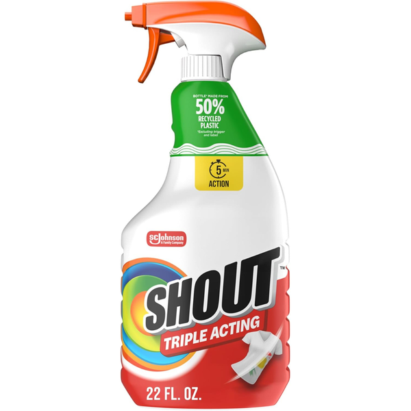 22 oz Shout Laundry Stain Remover Trigger Spray