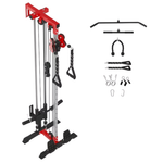 Mikolo Wall-Mounted Cable Crossover & Lat Pulldown Machine